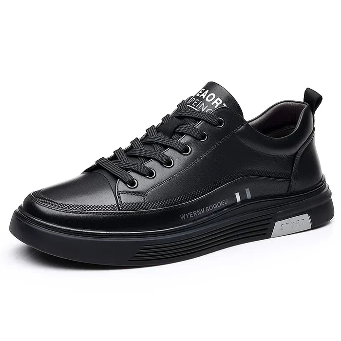 Privazz - Casual leren sneakers Platte sport