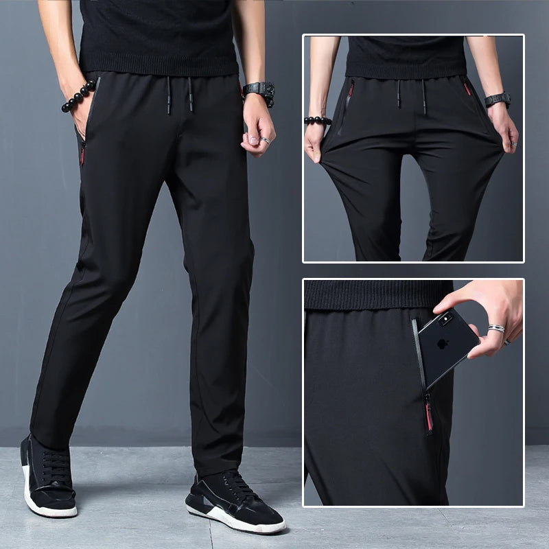 Privazz - Heren Sportieve Joggingbroek met Verstelbare Taille en Comfortabele Pasvorm