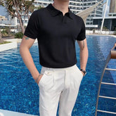 Privazz - Slim Fit Herenpolo – Casual Elegantie voor Zomerse Dagen