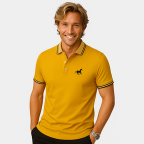 Privazz - Herens Polo met Contrasterende Details