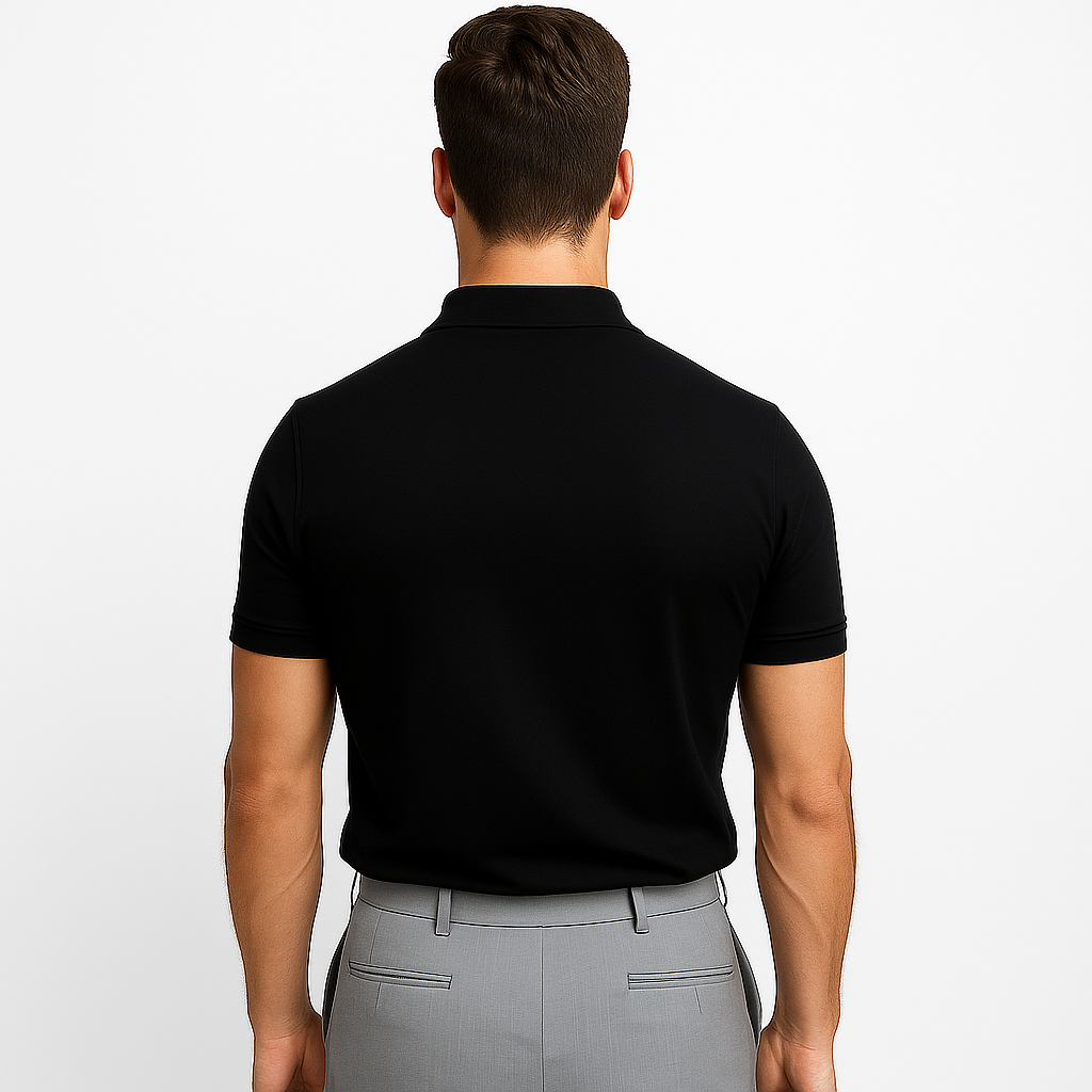 Privazz – Herenpolo met Rits – Moderne Stijl & Licht Comfort
