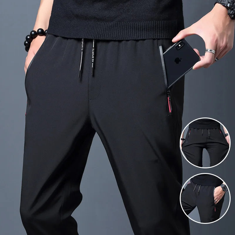 Privazz - Heren Sportieve Joggingbroek met Verstelbare Taille en Comfortabele Pasvorm