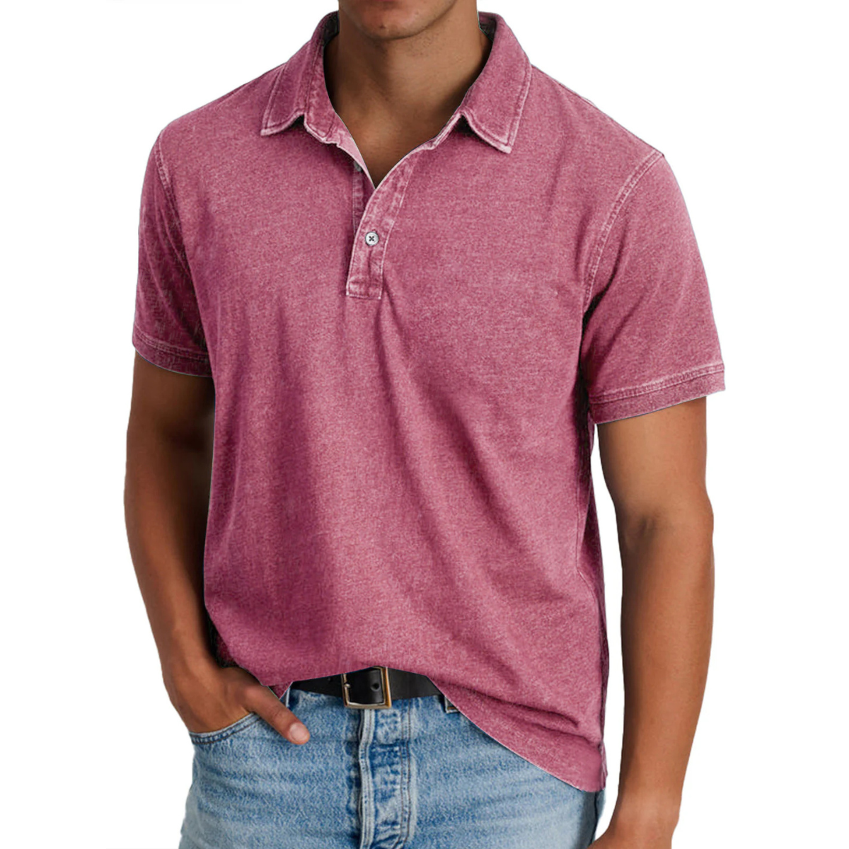 Heren Premium Polo – Malvek™