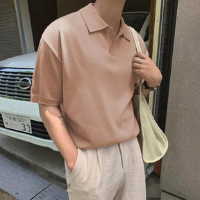 Privazz - Slim Fit Herenpolo – Casual Elegantie voor Zomerse Dagen