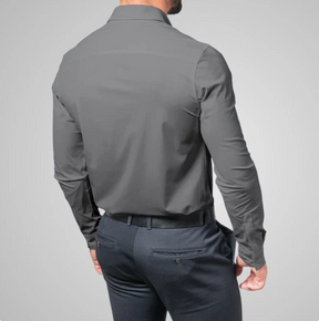 Privazz - Herenoverhemd met Stretchstof – Elegantie en Volledige Bewegingsvrijheid