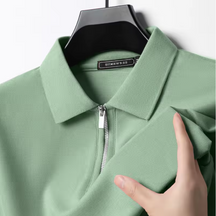 Privazz – Herenpolo met Rits – Moderne Stijl & Licht Comfort