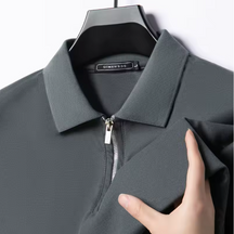 Privazz – Herenpolo met Rits – Moderne Stijl & Licht Comfort