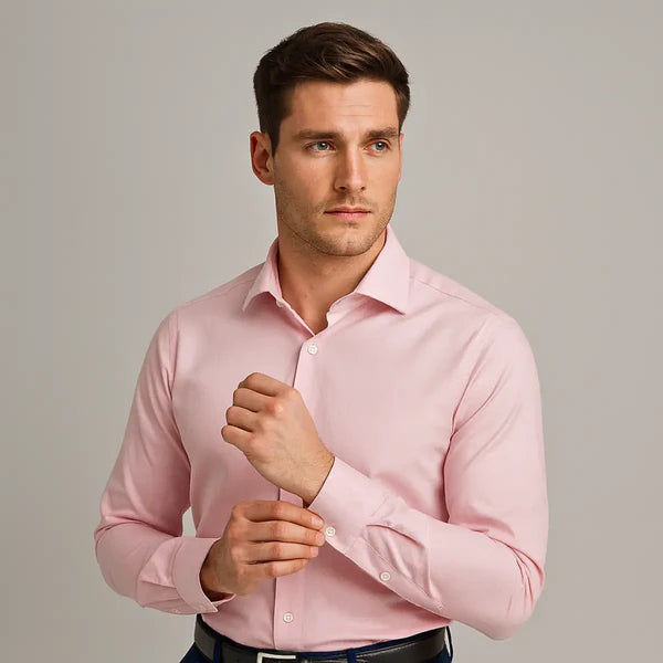 Privazz – Strijkvrije Slim Fit Overhemd Infinity™