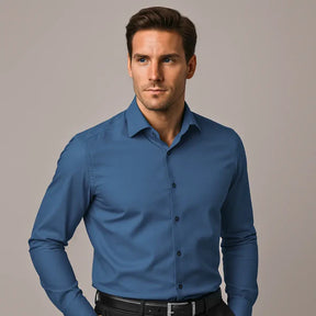 Privazz – Strijkvrije Slim Fit Overhemd Infinity™