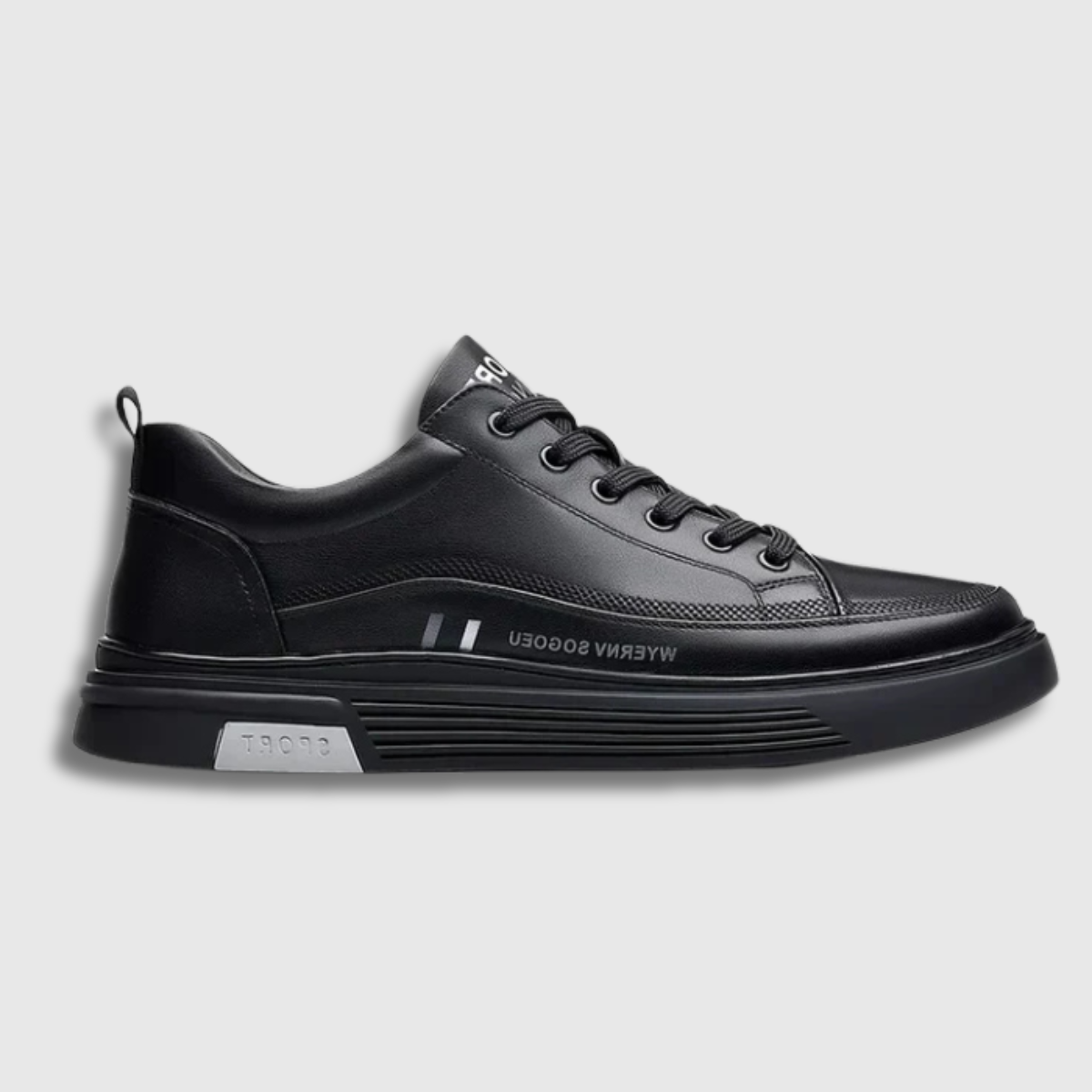Privazz - Casual leren sneakers Platte sport