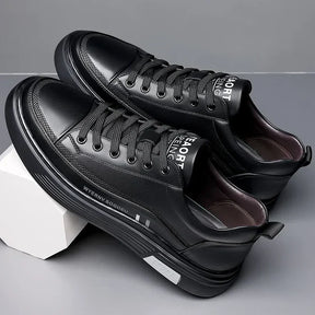 Privazz - Casual leren sneakers Platte sport