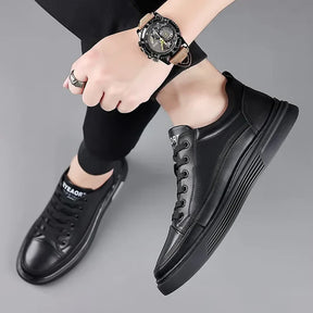 Privazz - Casual leren sneakers Platte sport