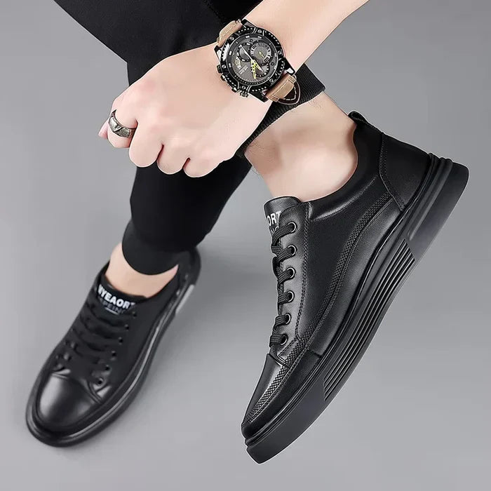 Privazz - Casual leren sneakers Platte sport