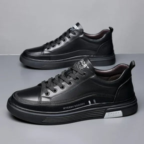 Privazz - Casual leren sneakers Platte sport