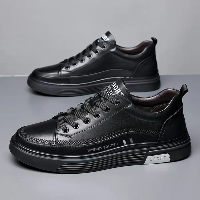 Privazz - Casual leren sneakers Platte sport