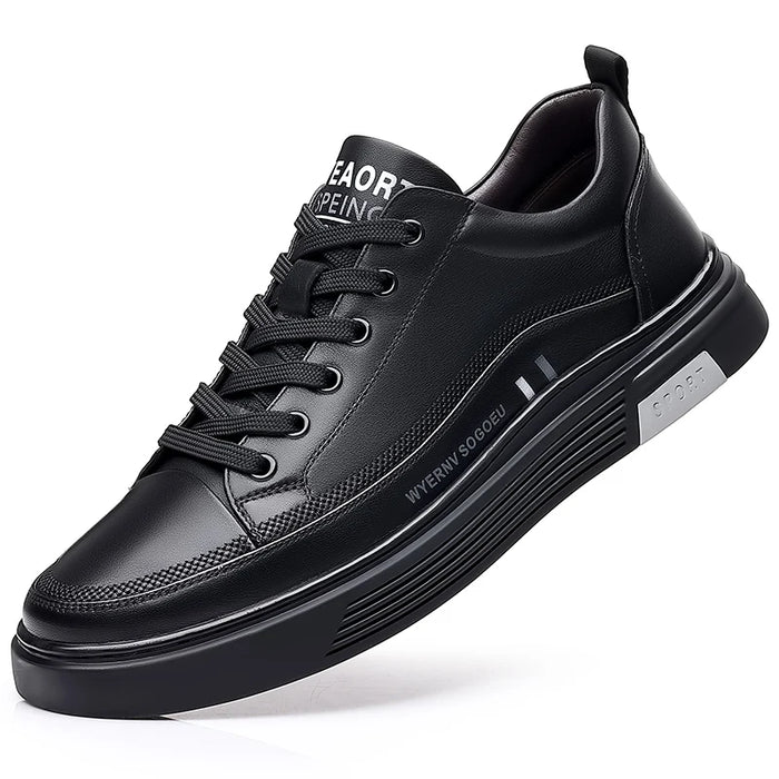 Privazz - Casual leren sneakers Platte sport