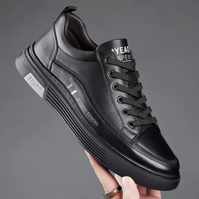 Privazz - Casual leren sneakers Platte sport