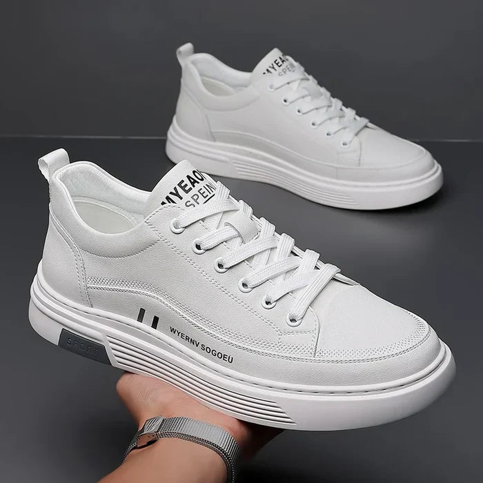 Privazz - Casual leren sneakers Platte sport