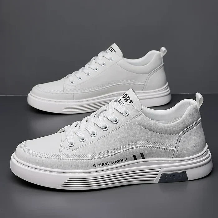 Privazz - Casual leren sneakers Platte sport