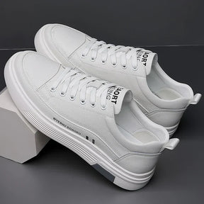 Privazz - Casual leren sneakers Platte sport