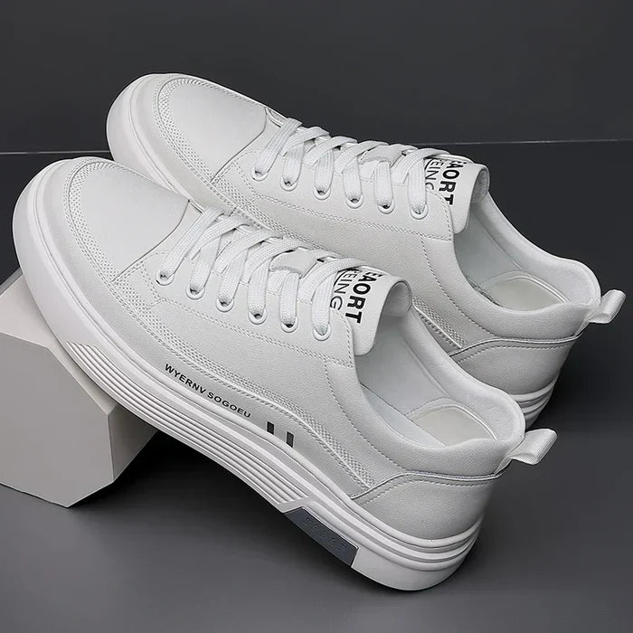 Privazz - Casual leren sneakers Platte sport