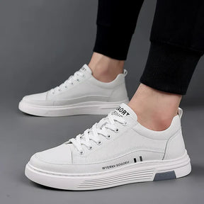 Privazz - Casual leren sneakers Platte sport