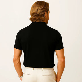 Privazz - Slim Fit Herenpolo – Casual Elegantie voor Zomerse Dagen